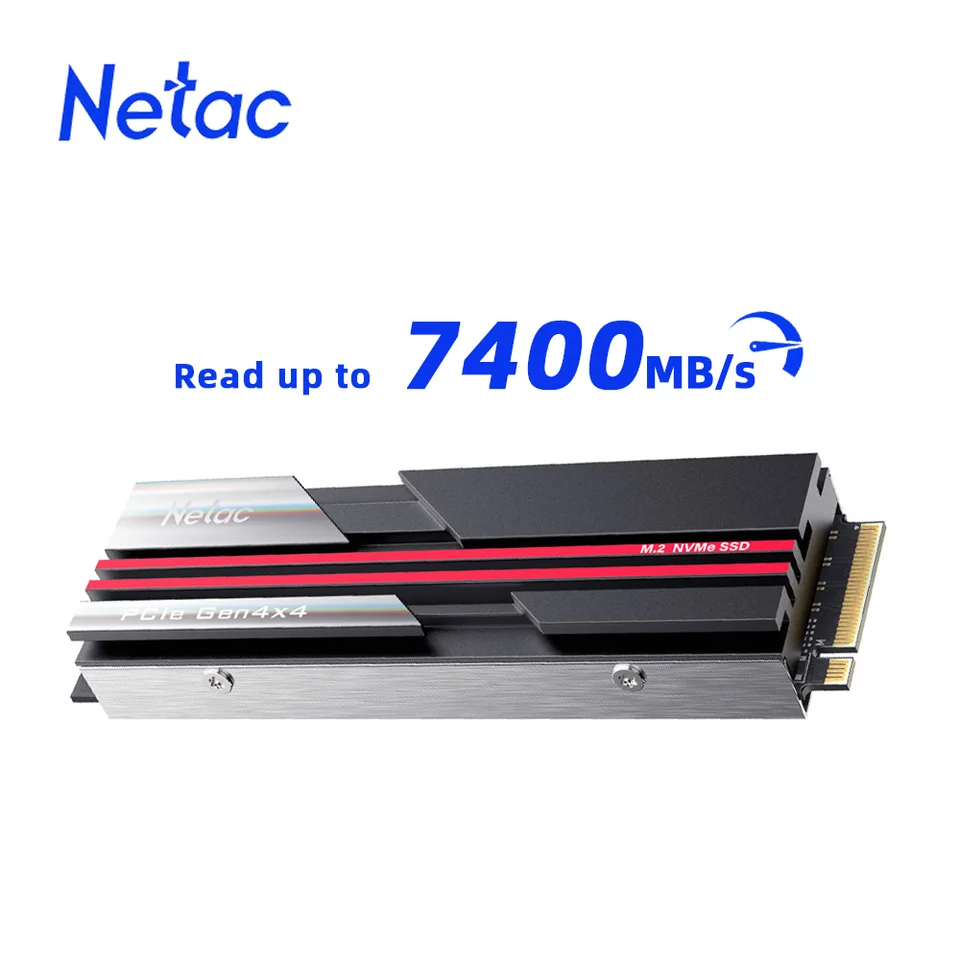Netac M2 SSD 1TB 2TB 4TB PCIE4 Pevný disk SSD NVME M.2 PCIE 2280 DRAM CAME VNÚTORNÝ POTREBA DISKA PRE PS5
