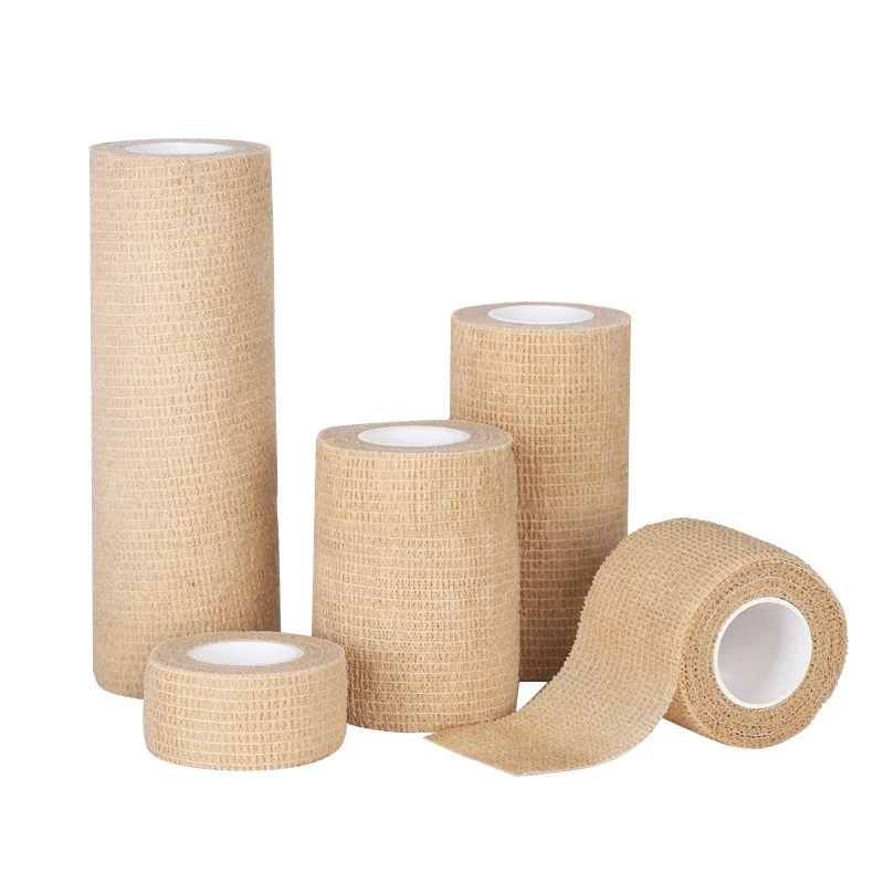 Netkené elastické športové samospľudové elastické objíma páska Elastoplast pre kolenné prstové podložky na palmové ramená s palmovými ramenami