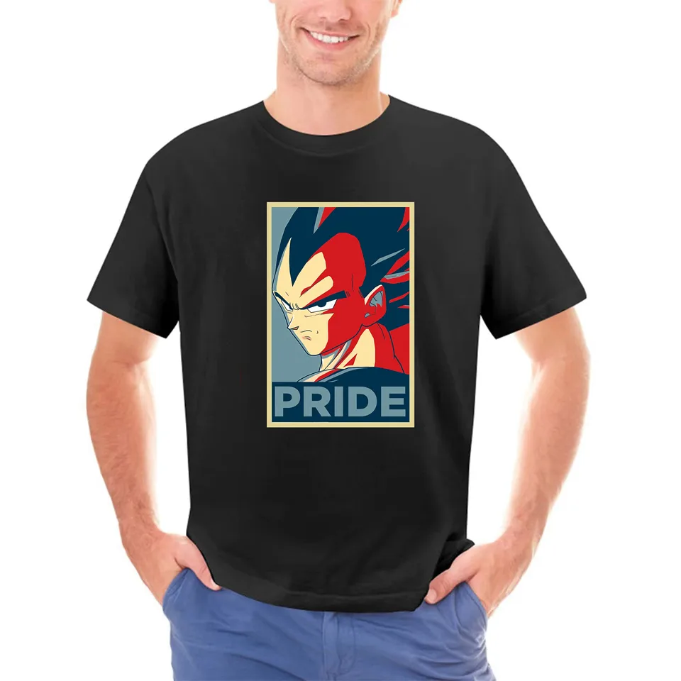Neu Rare Vegeta Pride DBZ Tričko S-3XL Priedušné tričko