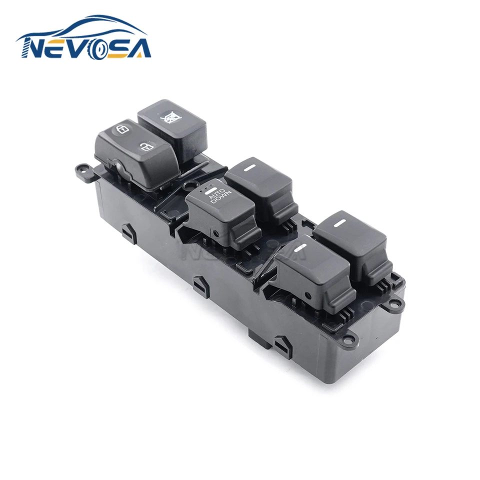 Nevosa 93570-b5000 predný ľavý vodič auto spínač auta Master pre Kia Forte Cerato K3 2014 2015 2016 2017 2018 93570B5000