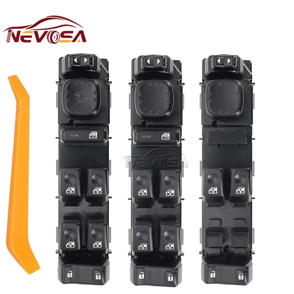 Nevosa pre Hummer GMC Sierra 2003-2007 Chevrolet Tahoe Silverado 15883323 Spínač okna predného ľavého ovládača ovládacích okien 15186208
