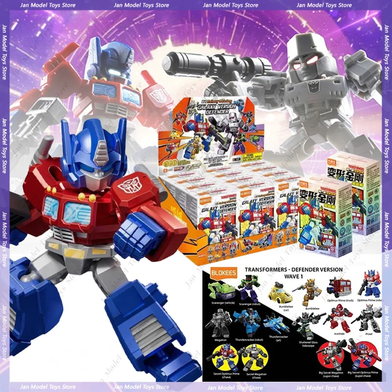 New Blokees Transformácia Verzia Verzia WAve1 Optimus Prime Megatron Ironhide Thundercracker Robot Toy Kid Darček k narodeninám