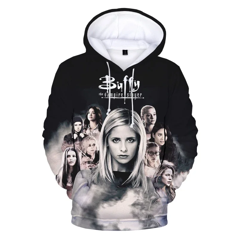New Buffy The Vampire Slayer 3D tlač mikiny mikina Muži ženy móda ležérny pullover unisex harajuku streetwear mikina