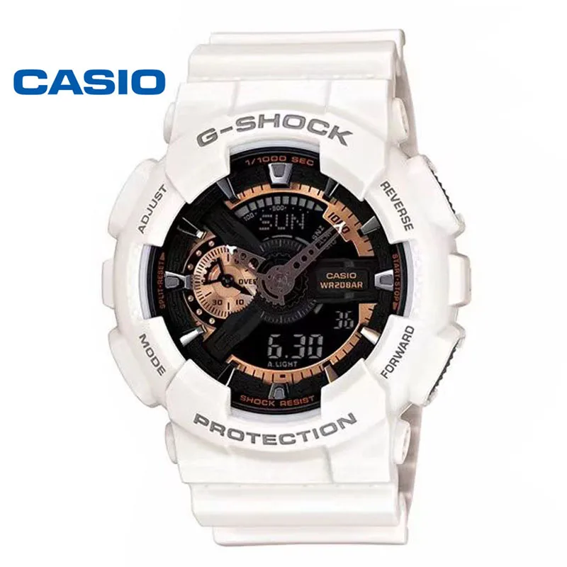 New Casio GA-110 Series Men's Watch G-S-SHCOK Čierne zlato srdce Darkness Čierny bojovník Šport Sports Pár Elektronické hodinky