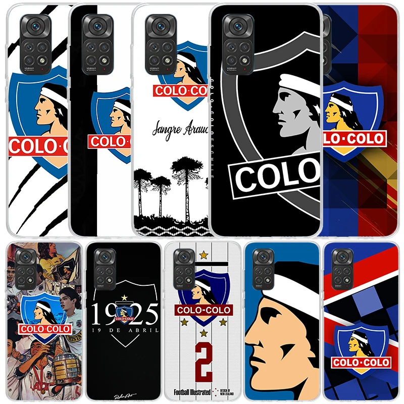 New Club Social Y Deportivo Colo Silikon Call Telefón pre Xiaomi Redmi Note 13 12 12S 11S 10S 10S 11T 11E Pro Plus plus 9 9S 9t