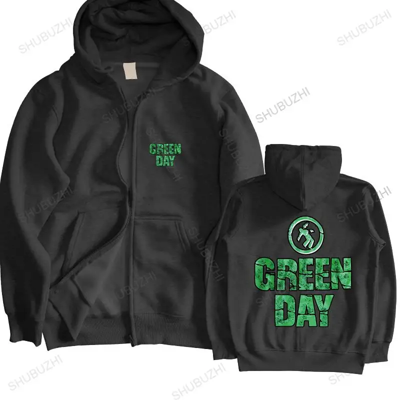 New Coat Coat Men Brand Hoodie Greenday - Nové vintage zelené písanie - Mikina zimnej kapucňovej kapucne kapela jesenná zimná kapucňa
