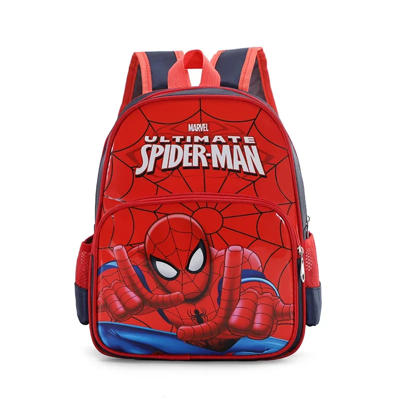 New Disney Cartoon Avengers Spider-Man Boys School Bag Nové materské deti Detské detské malé batoh roztomilý batoh