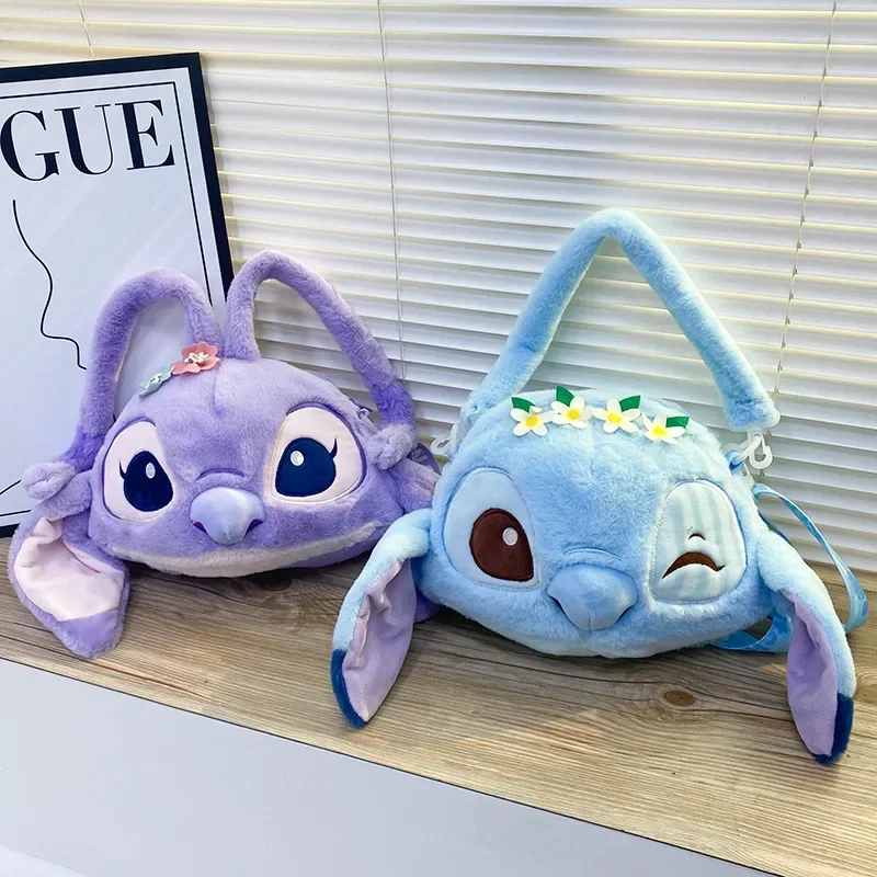 New Disney Star detský steh anjel Angel detská plyšová bábika veľká kapacita karikatúra mäkká taška na rameno módne príležitostné ženy Diagonálne tašky