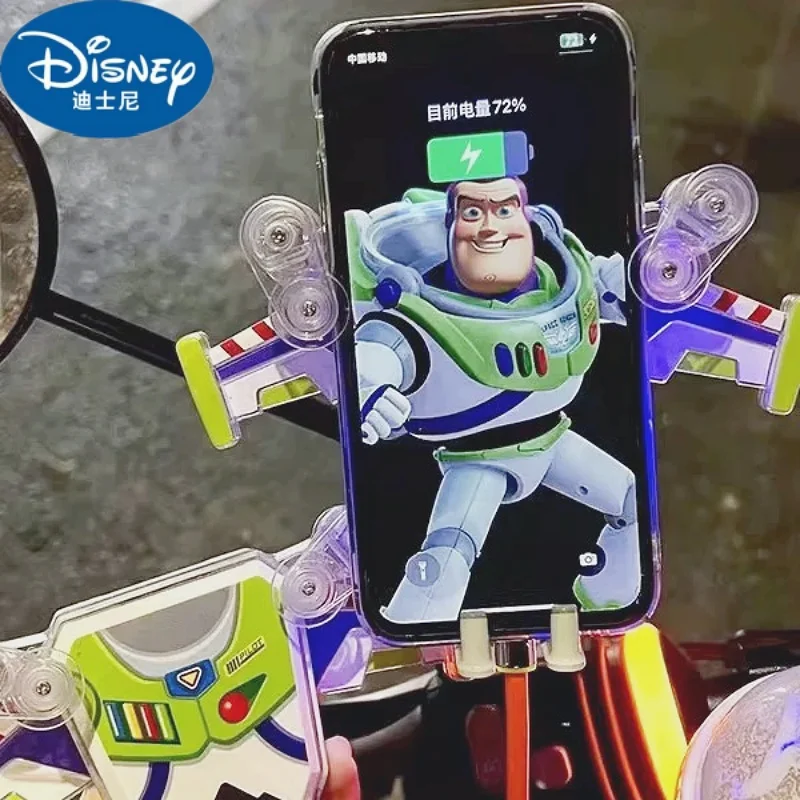 New Disney Toy Story Buzz Lightyear Wireless nabíjanie mobilných telefónov Držiteľ automobilov Držiteľ elektrických automobilov Darčeky Darčeky roztomilé