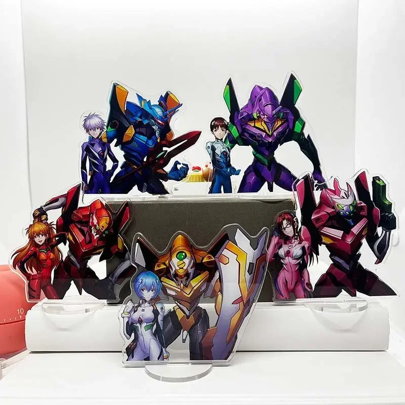 New Eva Neon Genesis Evangelion Ayanami rei Nagisa Kaoru Ikari Shinji Asuka Anime Acryl Personalizovaná kreatívna dekorácia stánok