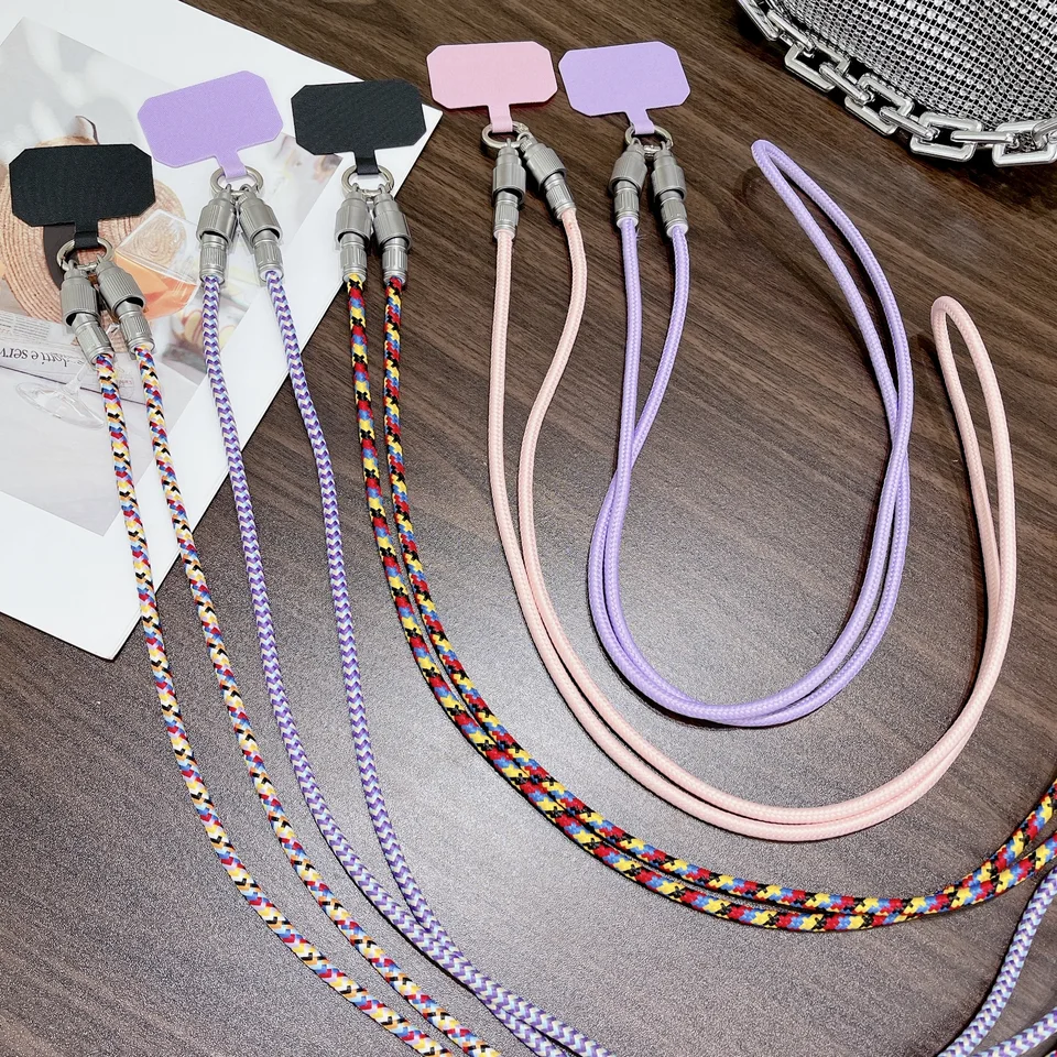 New Fashion 2 in 1 Telefón Lanyard PD60W Nabíjací kábel TPCY-C až C Zinc Zaväzok ZAME ZAMNUTIE HALTER KRIST PRE PRÍSLUŠENIE Mobilných telefónov