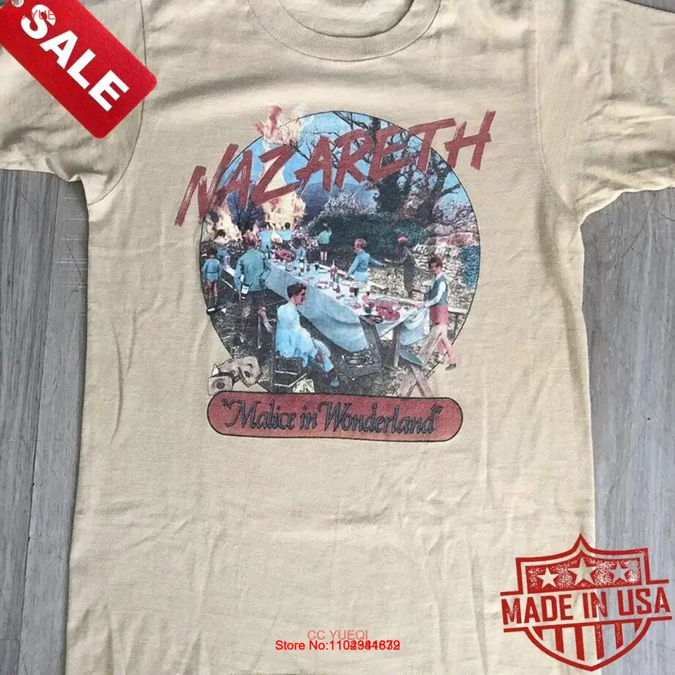 New Nazareth Malice in Wonderland Darček pre fanúšikov Unisex S-5XL Tirkera 1LU631