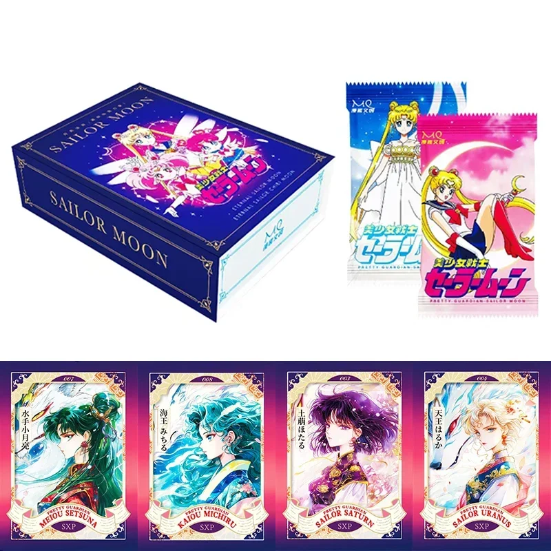New Sailor Moon Card Anime Anime rola Tsukino Usagi SXP Eternal Crystal Series Collection Cards Fantasy Magic Flash Cards Gifts
