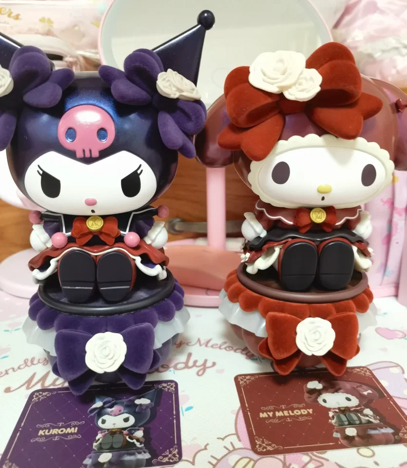 New Sanrio Kuromi Melody Wolf Bo Wang Original Rambler a Rose Series Veľké ozdoby ručne vyrábané hračky pre deti narodeniny darček na sklade