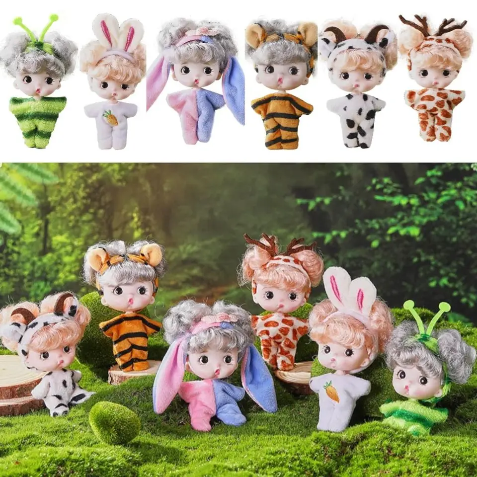 New Smile Baby Series Rebirth Doll Animal Pattern Cloth