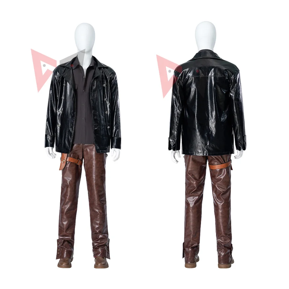 New The Walking Dead Negan Cosplay kostýmy košele s kabátmi pre mužov Halloween Party Set Custom vyrobený