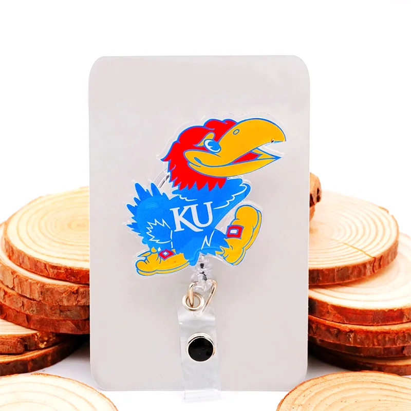 New University of Kansas Mental Health Badge Reels Anatomia de Gray Infrirmière Accessoires Profesionál