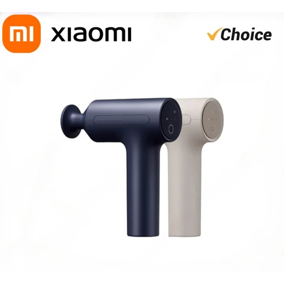 New Xiaomi Mijia fascia pištoľ 3 Masáž svalovej pištoľ Duálny režim 2450 mAh 3 Masážne hlavy 25 kg Relaxáciu ramena a krku.