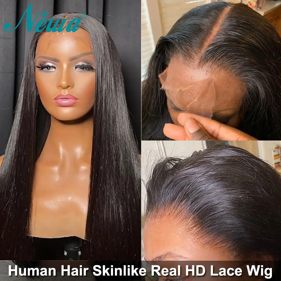NEWA Hair 13x4 13x6 HD Lace Čelné ľudské vlasy parochň