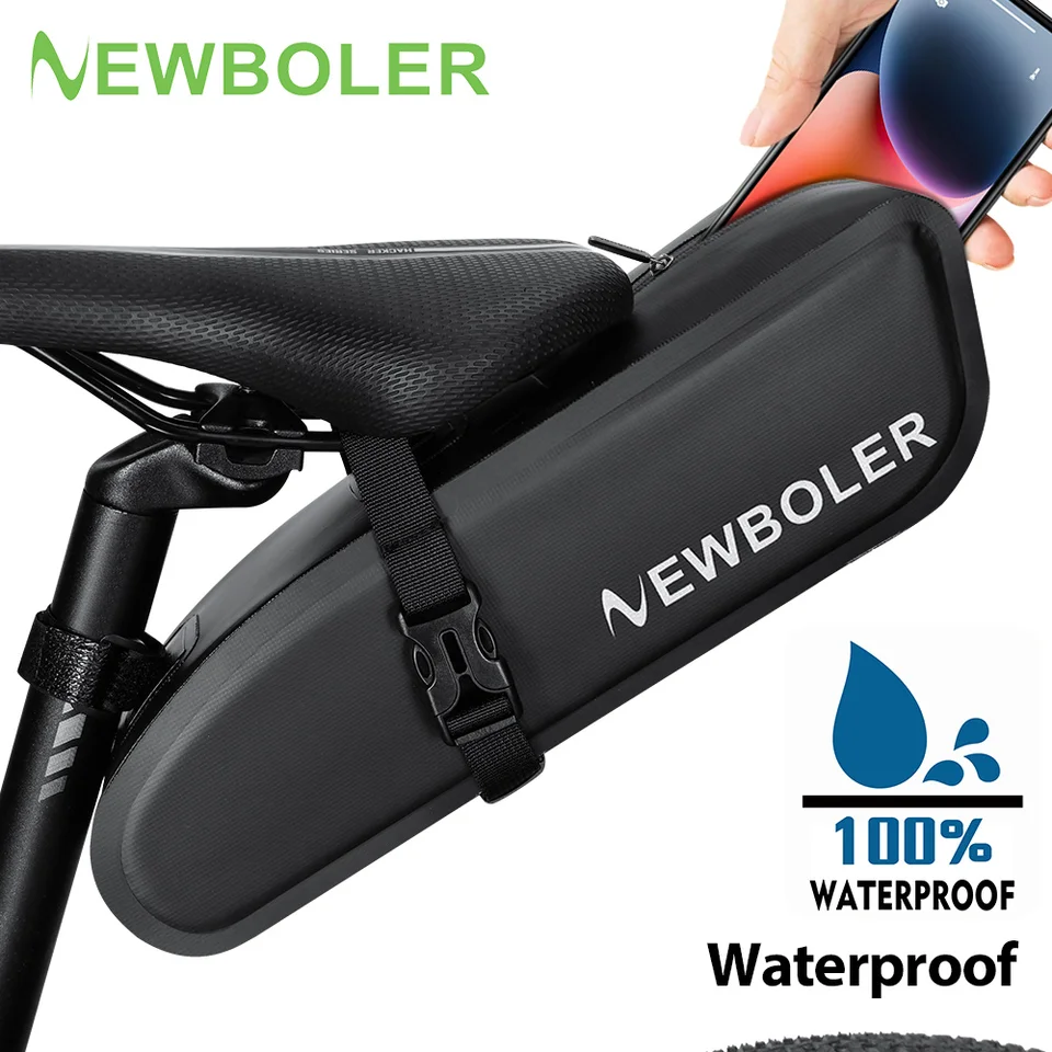 NEWBOLER 4L 4L Saddle Saddle Plno vodotesná zadná taška na bicykle MTB Cyklovanie sedadla vrecko na bicykle TACH BACK BICKE DODATOK