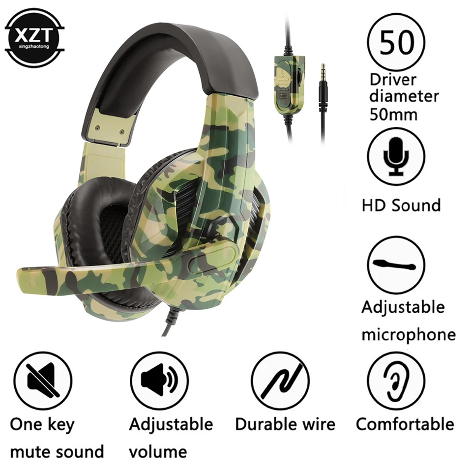 NEWCAMUFLAGE Gaming Headset