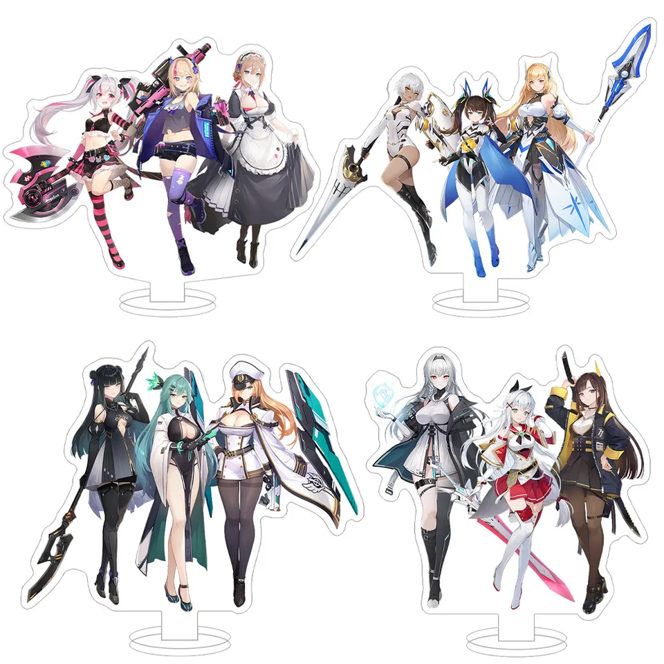 Newgame Starseed Asnia Spúšťacia postava Cleas Leila Sherry Echidna Eulygia Perrell itus Erica akrylový stojan ornament anime darček