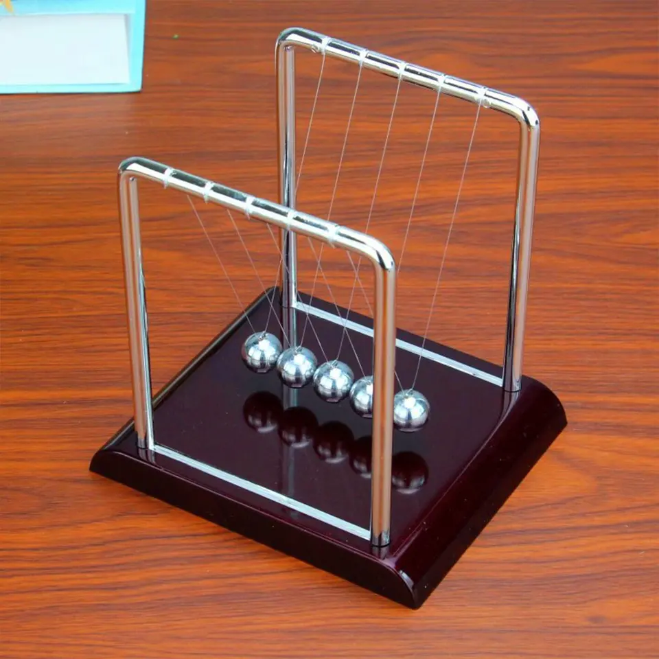 Newton Cradle Balance Steel Balls Fyzik
