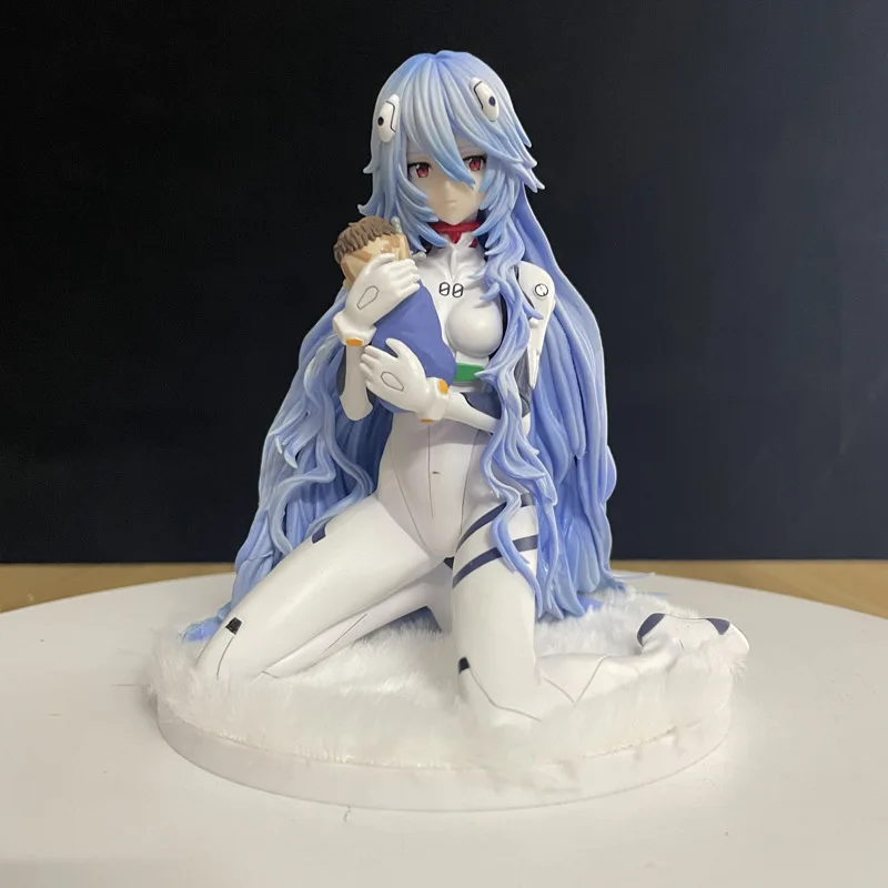 Neón Genesis Evangelion rei ayanami: dlhé vlasy ver. 1/7 stupnice PVC Akcia Obrázok Anime Obrázok model hračky Zbierka Darček