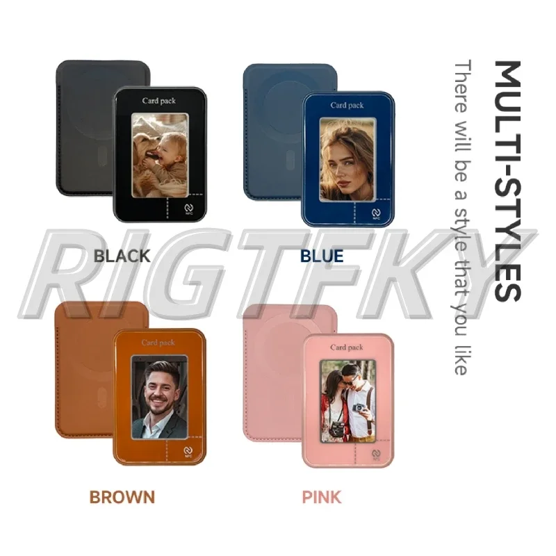 NFC Display Screen App Aplikácia Smart karty pre iPhone 16 15 14 13 Pro Max DIY Phone Covers s ochrancom batérie batérie zadarmo