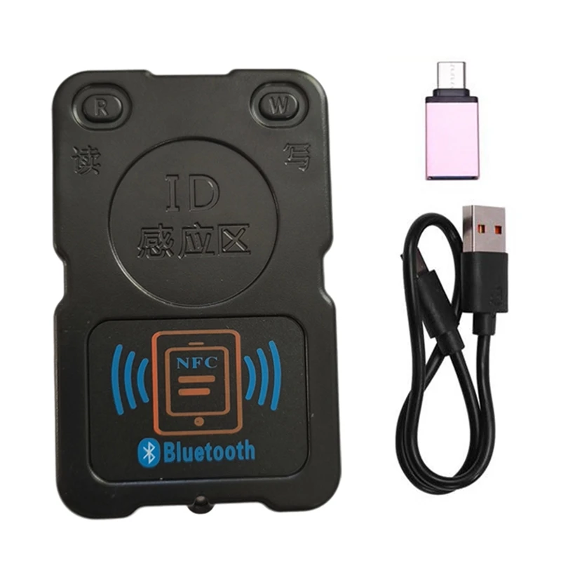 NFC-PM8 Bluetooth RFID Smart Chip Card Copier NFC Duplikátor Čítačka šifrovacích kľúčov 13,56 MHz/125 kHz