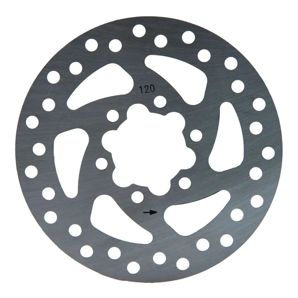 NFOX Electric Secootter Carbon Oceľ Disk 120 podložka 30 kolesových nábojov 5 otvorov 6 rozstupy 44 mm dva modely rotor cyklovanie akcesoriá