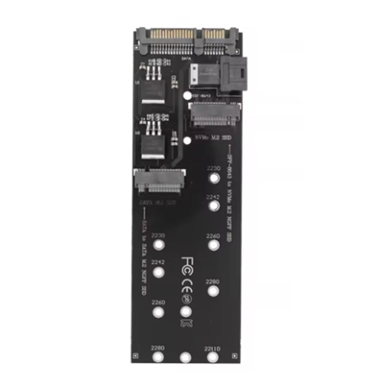 NGFF M-Key to Slimline SAS NVME PCIe 22pin SATA Adapter SSD Converter Fit Fit for Loadtop Desktop hlavná doska