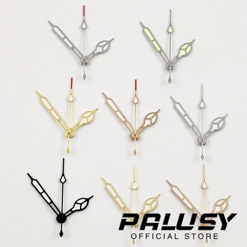 NH35 Hands Gold Black Rose Gold Silver Watch Ruky pre NH35 NH36 NH38 NH39 NH70 NH72 MOHING GREEN Svetelné hodinky ukazovatele