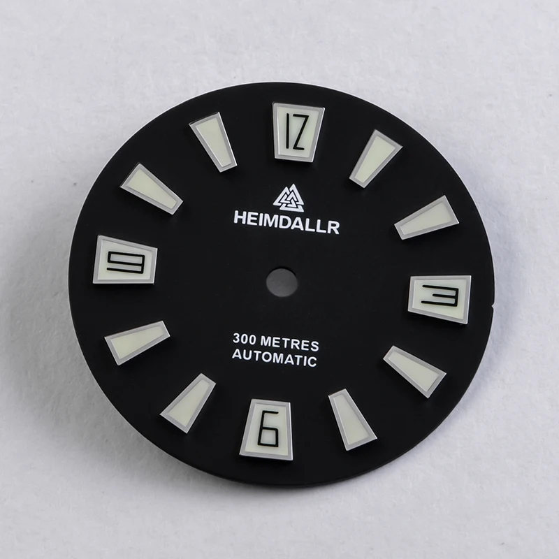 NH35 hodinky Dial 28,5 mm Dial C3 Super Luminous Watch Accessories pre pohyby NH35