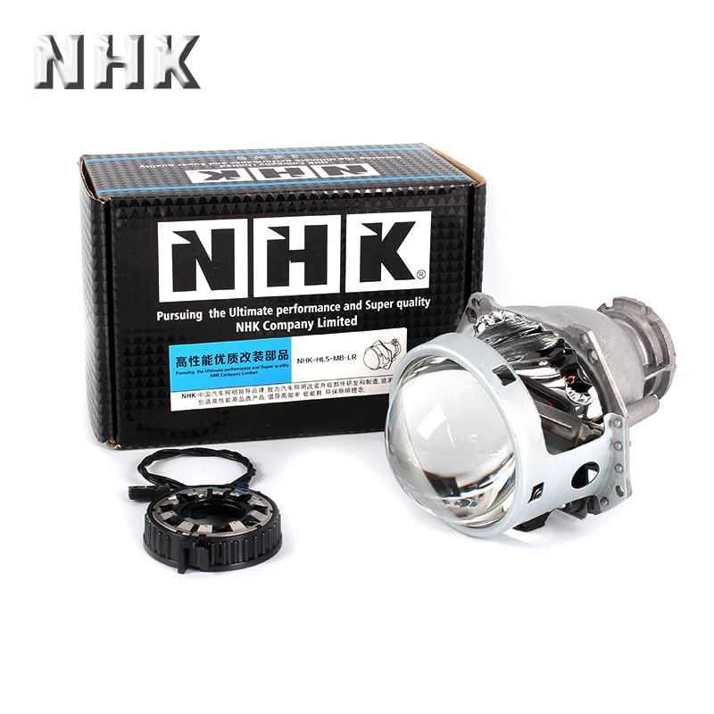 NHK H4 G5 D2S Clear Lens Bi Xenon Projector Výmena Auto svetlometového príslušenstva H4