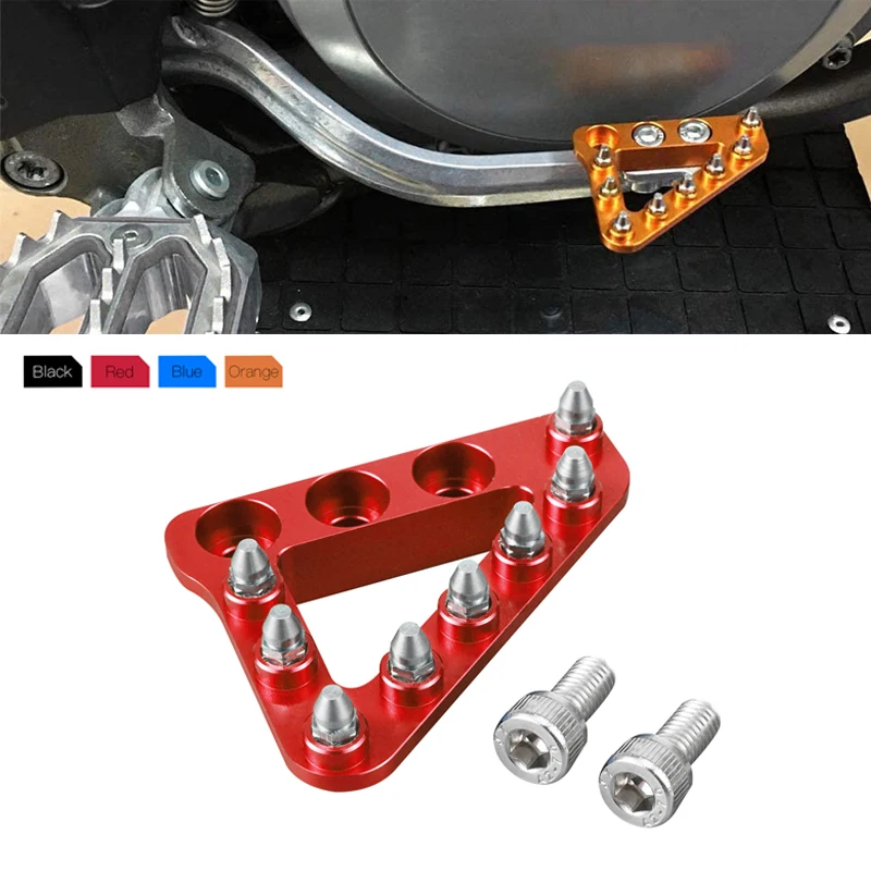 NICECNC Zadný brzdový pedál Krok Tip Plate pre beta RR 300 200 250 390 430 450 480 500 X-Trainer 300 2013-2020 2019 2018 2017 2016