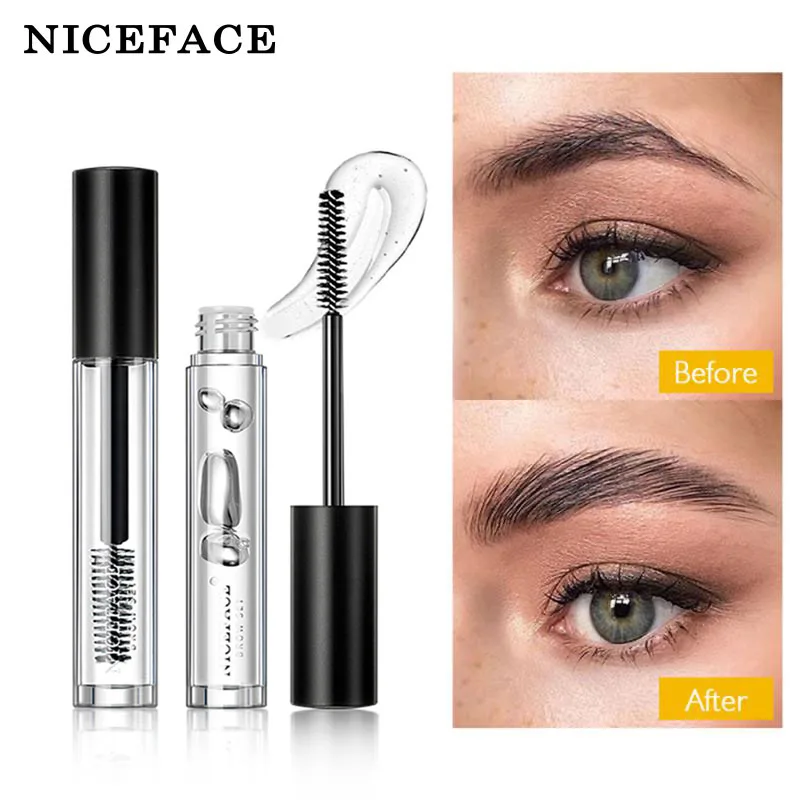 Niceface obočie gélové voskové čelo obočie Mydlo na obočie vylepšilo nepremokavé priehľadné obočie štýl gél gél obočie sochár