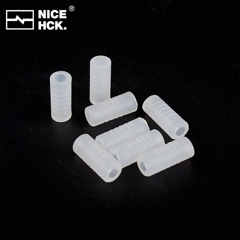 NICEHCK 3.5/2,5/4,4 mm číry kábel na slúchadlá ochrana PE PE Anti-Dust vlhkosť odolný