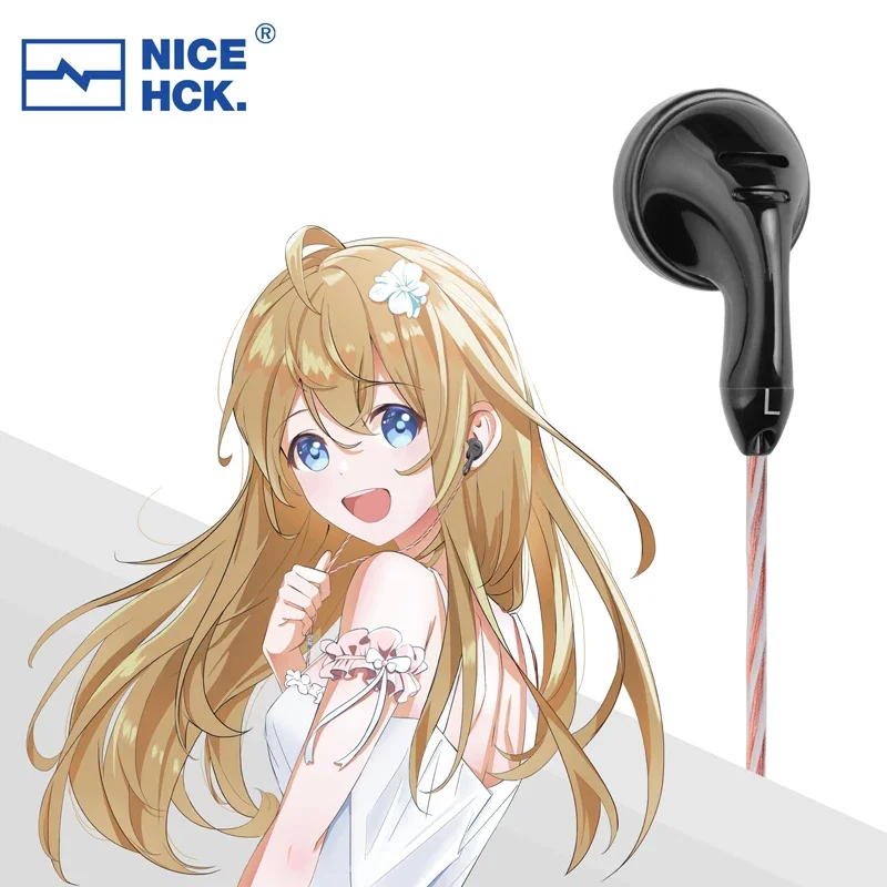 NICEHCK B70 3,5/4,4 mm zástrčka Svetlý povrch IEM HIFI mikrofónový ušami