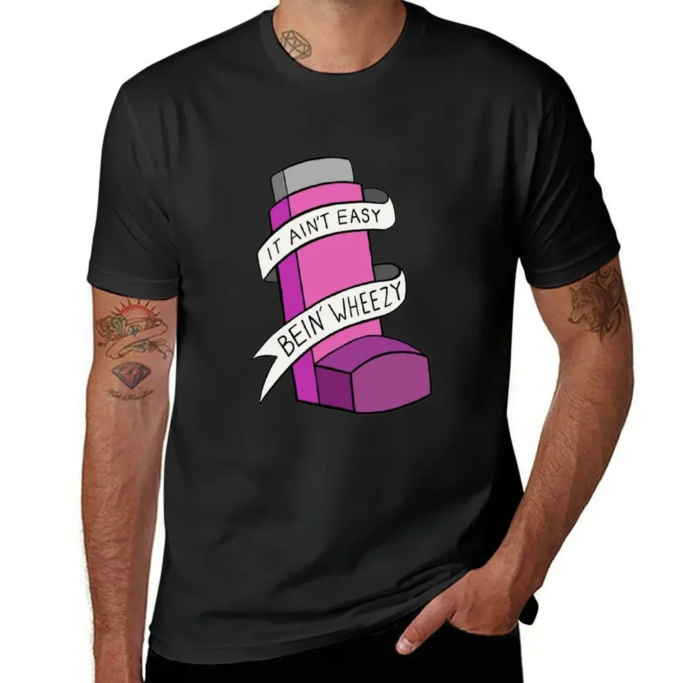 Nie je ľahké Bein 'Wheezy (Pink) Tričko basketbalové grafické odpaliská plus veľkosti ťažké váhy pánske oblečenie