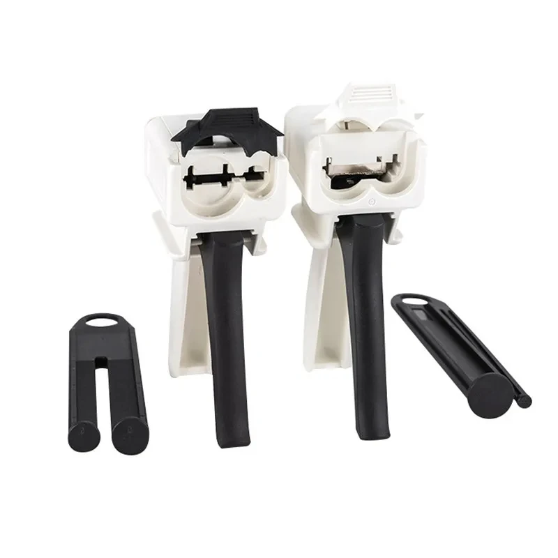 NIGF Dental Impression Mixing Dispening Gun Universal DispenSer Gun 1: 1/1: 2 Silikon Gum DispenSer Gun 10: 1