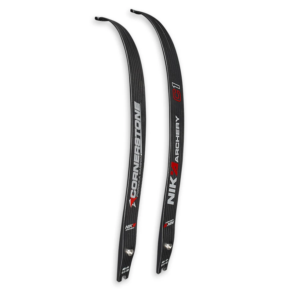 Nika Archery C1 RECUVE LOW LIMBS CORNERSTONE SPRÁN 18 libier - 46 libier 20% Obsah uhlíkových vlákien Štandardný ILF kompatibilný