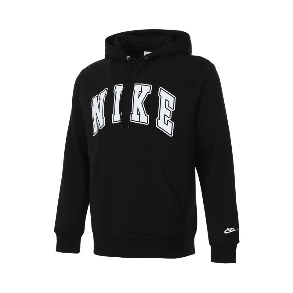 Nike 2024 Men's AS M NK Club BB PO HDY Nike AR pletená pullover Hoodie FZ0872-010