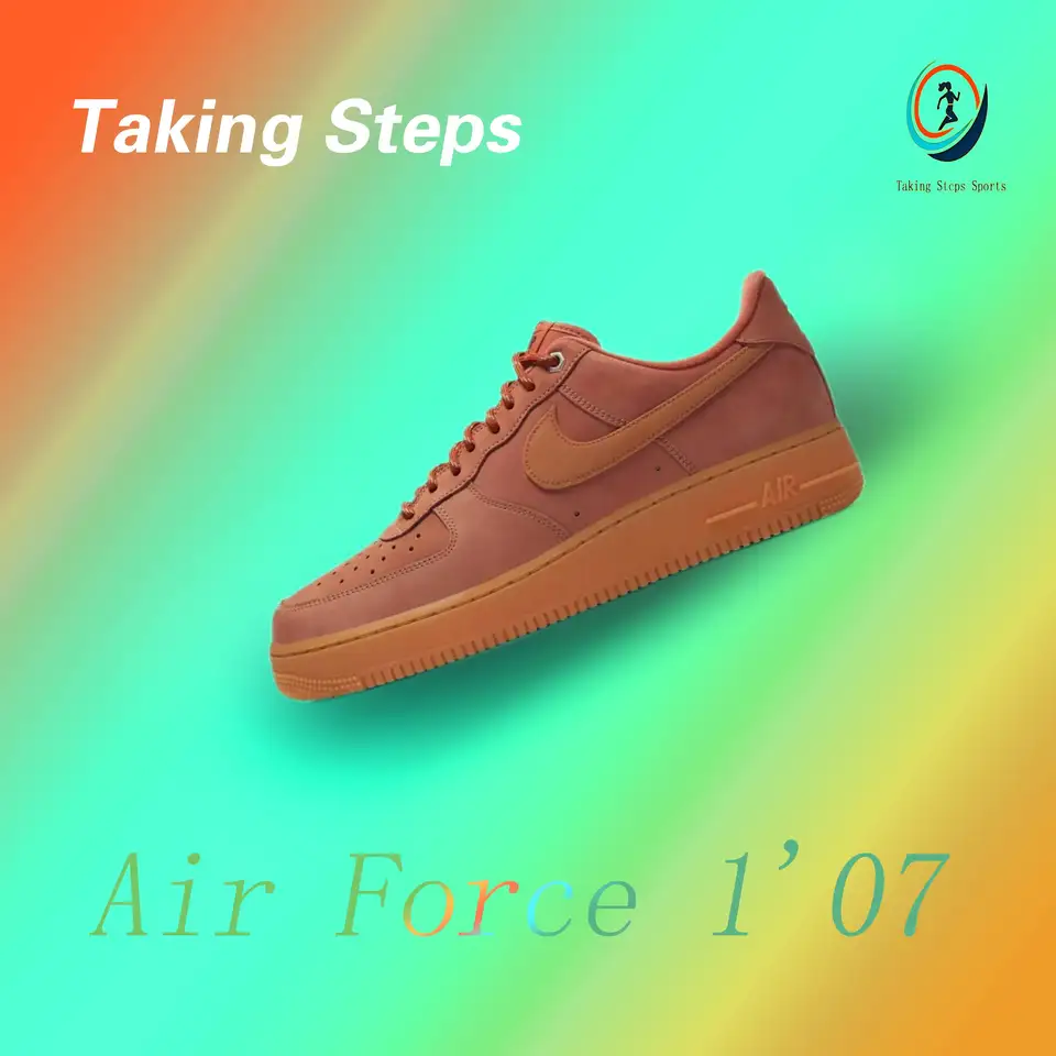 Nike Air Force 1'07 Essential Classic Anti-Slip Wear-rezistentné na topánky s nízkymi doskami