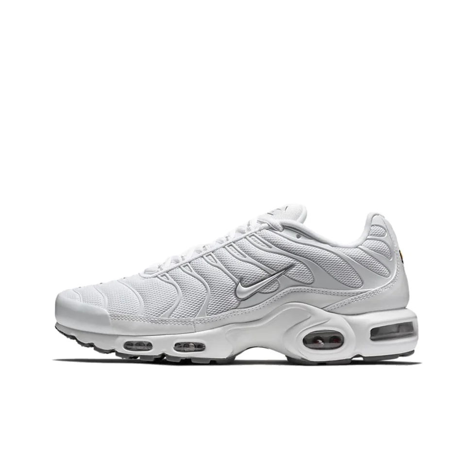 Nike Air Max Plus TN Trendy tenisky Pohodlné nositeľné tenisky Pánske a dámske čisto biele