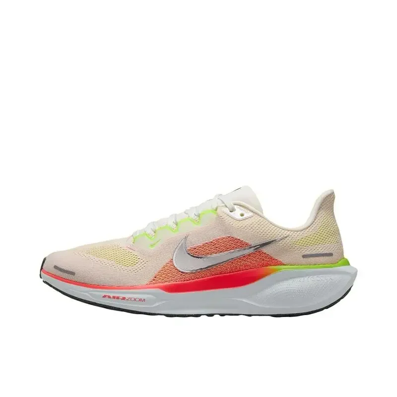 Nike Air Zoom Pegasus 41 Pánske ľahké priedušné priedušné nízko horné protišmykové tenisky Bežné topánky červené žlté