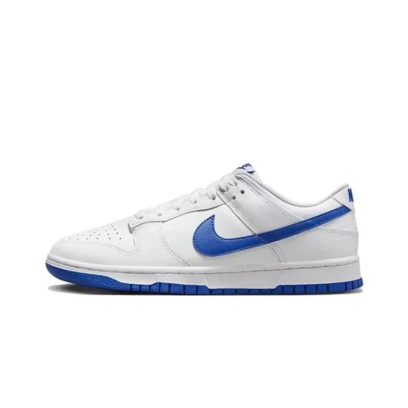 Nike Dunk Low 'Hyper Royal' Pánske topánky Skateboarding Skateboarding Skateboarding Otry Absorbovanie opotrebenia odolných modrým bielym teniskám DV0831-104