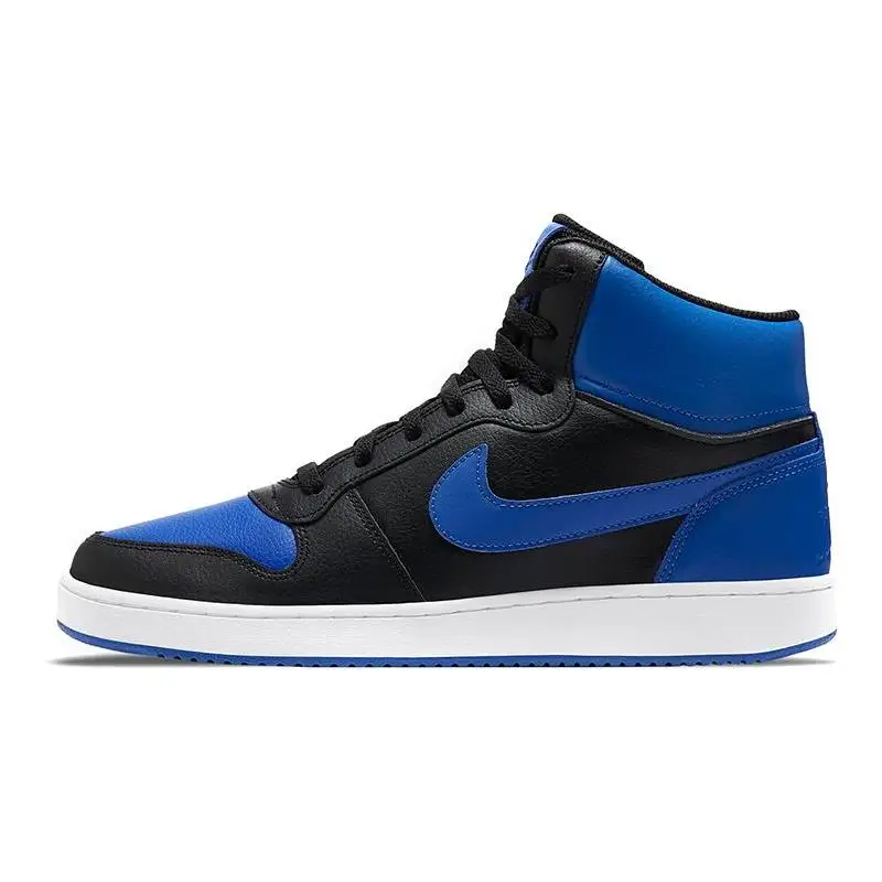 Nike Nike Ebernon Mid Black Game Royal Sneakers Shoes AQ1773-001