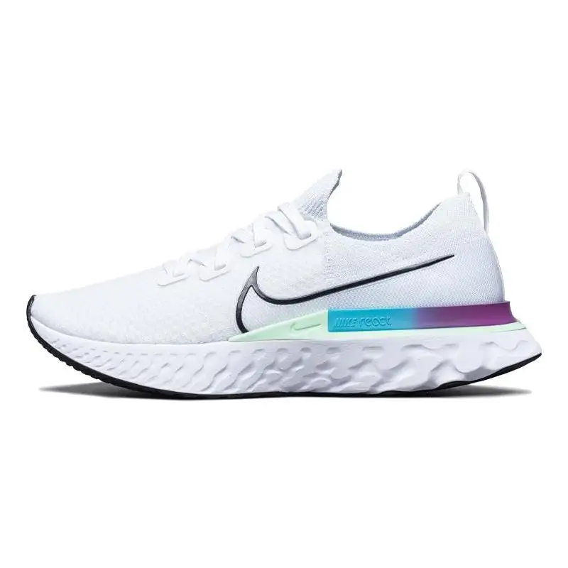 Nike Nike React Infinity Run White Vare Green Sneakers Shoes CD4371-102
