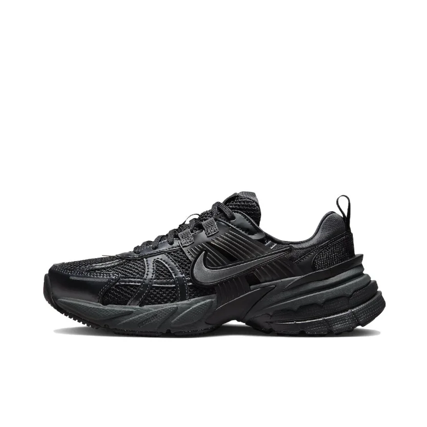 Nike Original V2K Fashion Low Top Top Casual Running topánky odolné proti oderovi proti šmyku a dámskym teniskám čierne
